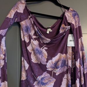 Off the shoulder shirt from free people size M